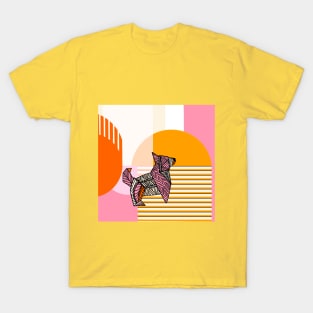 Origami Dog T-Shirt